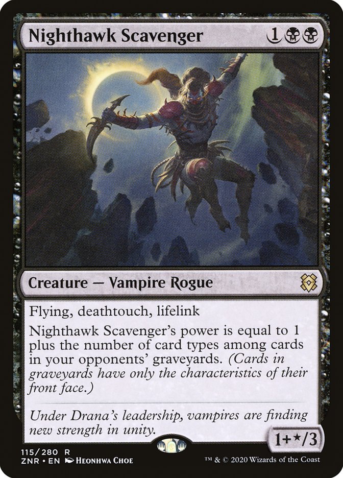 Nighthawk Scavenger [Zendikar Rising] | Nerdhalla Games