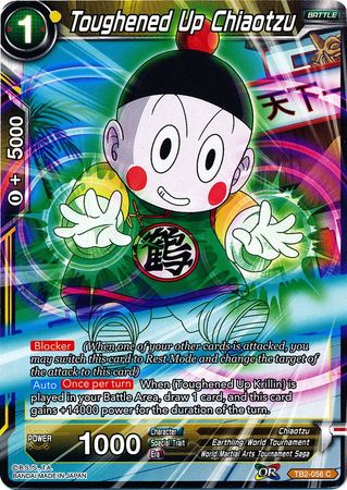 Toughened Up Chiaotzu [TB2-056] | Nerdhalla Games