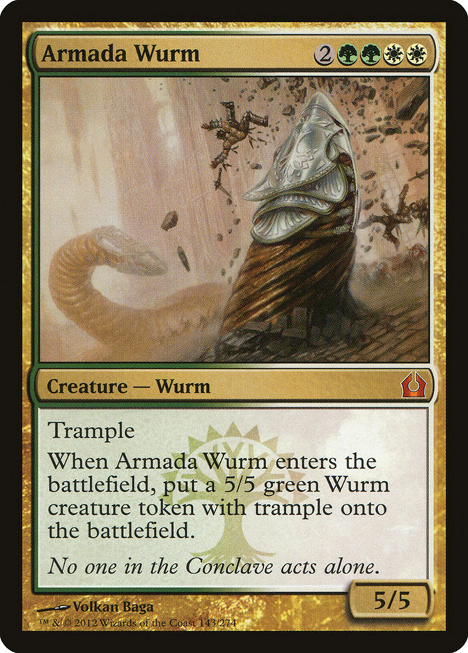 Armada Wurm [Return to Ravnica] | Nerdhalla Games