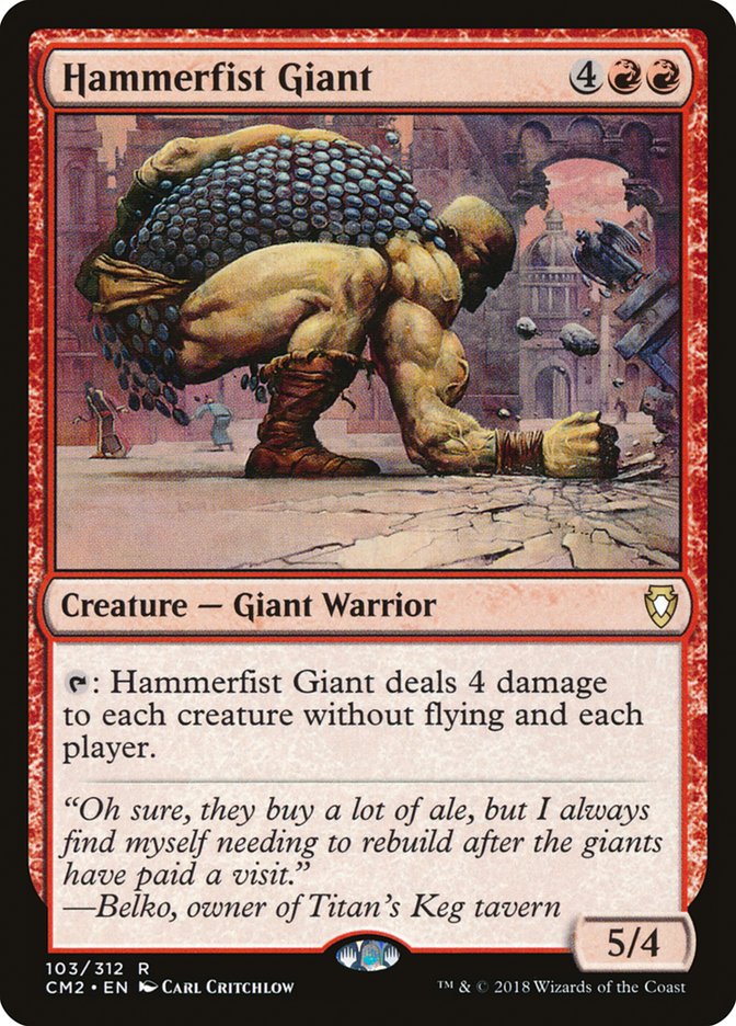 Hammerfist Giant [Commander Anthology Volume II] | Nerdhalla Games