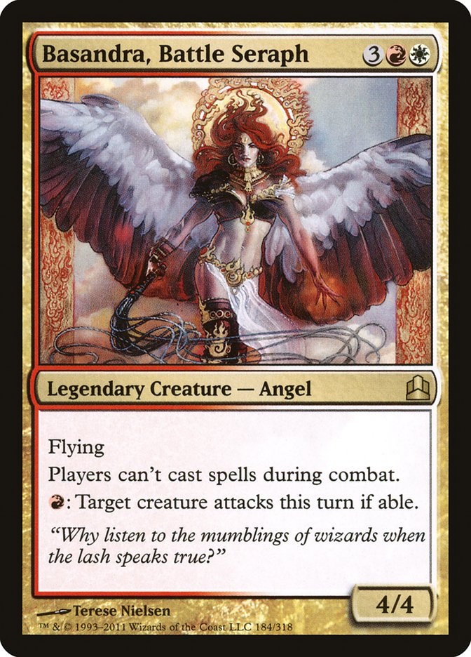 Basandra, Battle Seraph [Commander 2011] | Nerdhalla Games