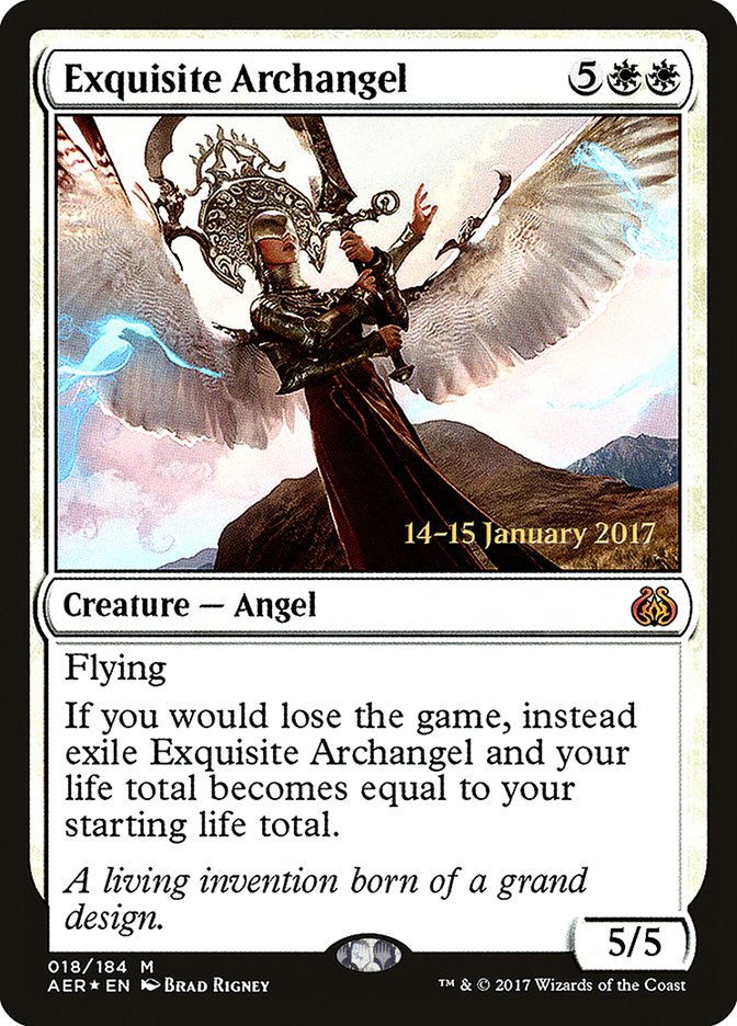 Exquisite Archangel  [Aether Revolt Prerelease Promos] | Nerdhalla Games