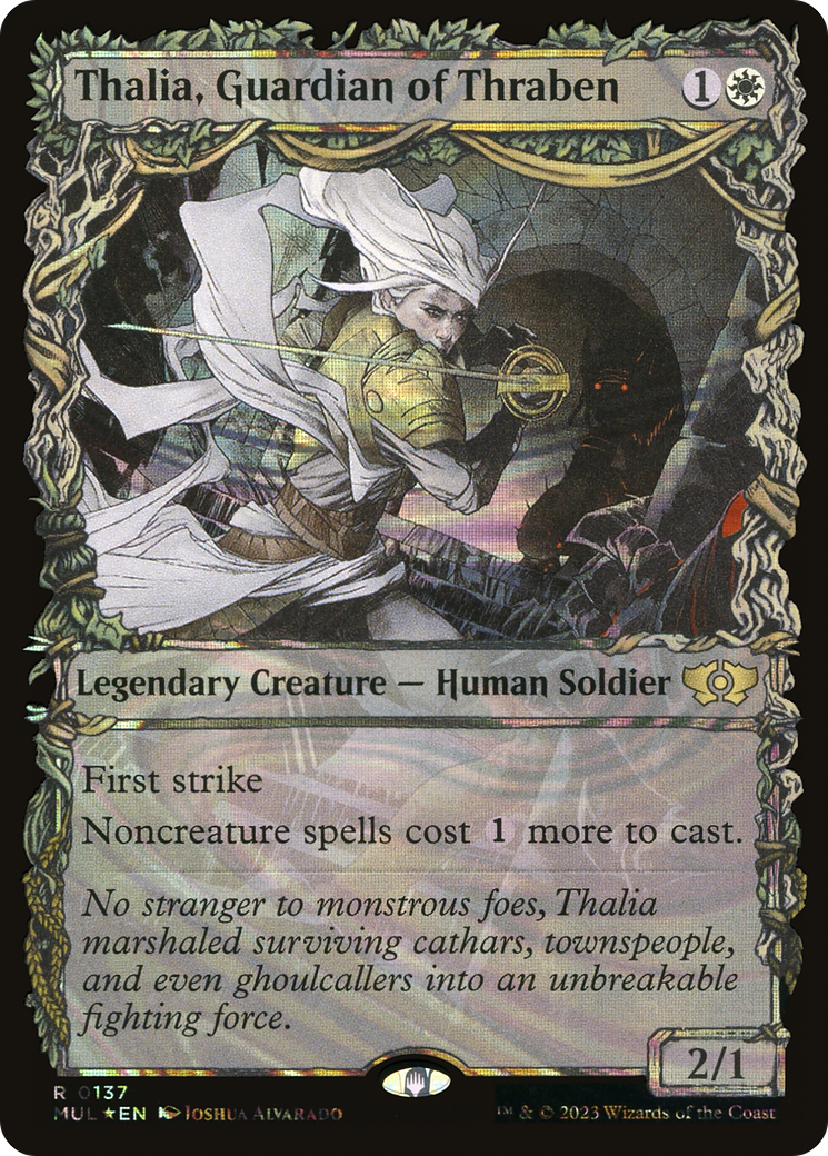 Thalia, Guardian of Thraben (Halo Foil) [Multiverse Legends] | Nerdhalla Games