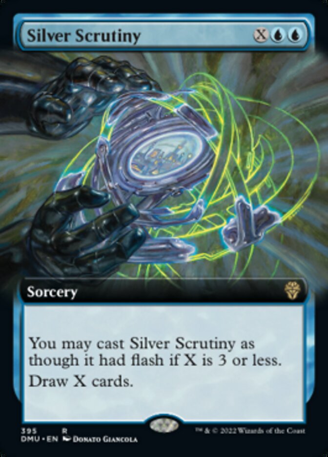 Silver Scrutiny (Extended Art) [Dominaria United] | Nerdhalla Games