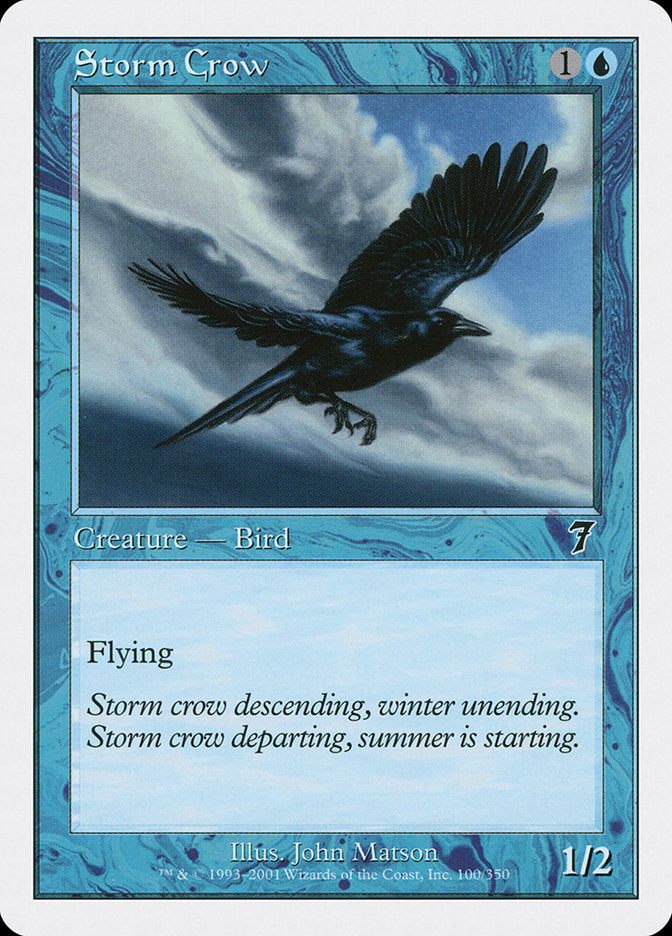 Storm Crow [Seventh Edition] | Nerdhalla Games