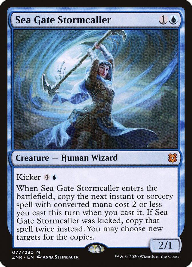 Sea Gate Stormcaller [Zendikar Rising] | Nerdhalla Games