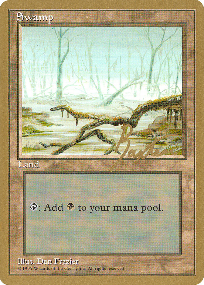 Swamp (gb372) (George Baxter) [Pro Tour Collector Set] | Nerdhalla Games