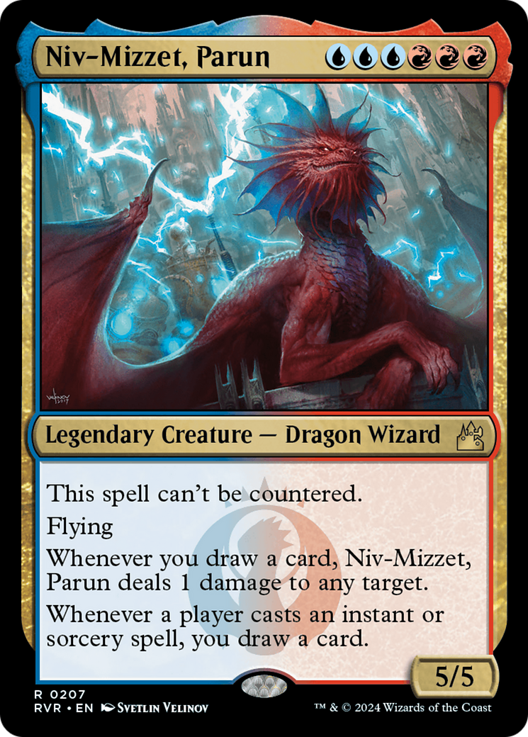 Niv-Mizzet, Parun [Ravnica Remastered] | Nerdhalla Games