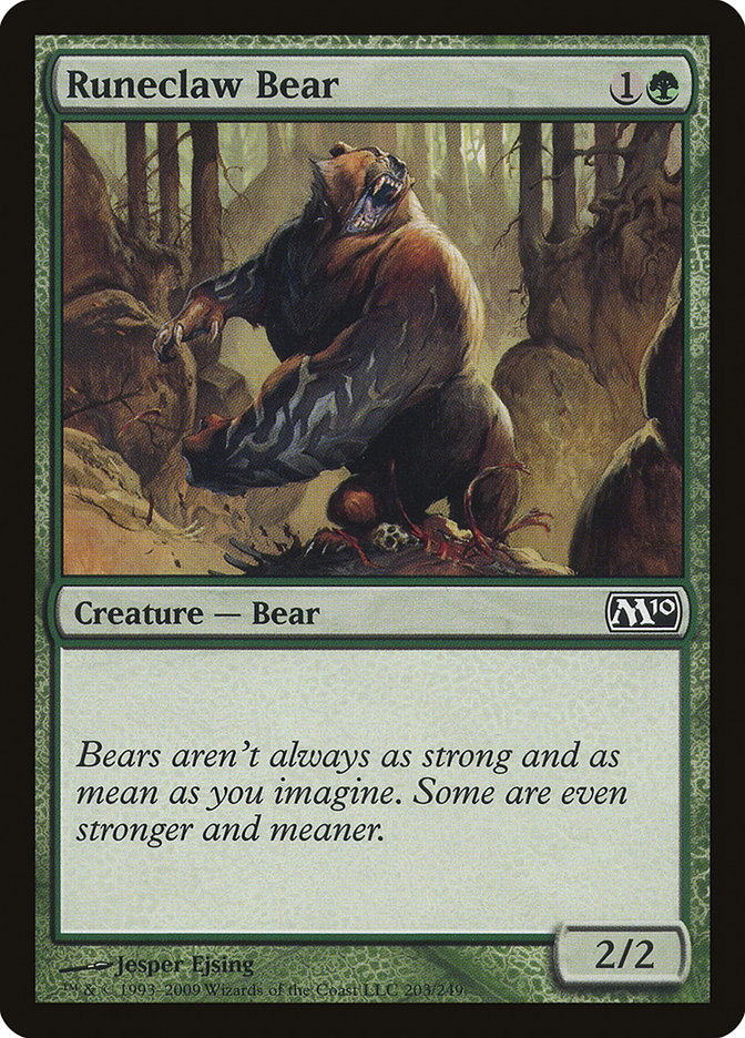 Runeclaw Bear [Magic 2010] | Nerdhalla Games