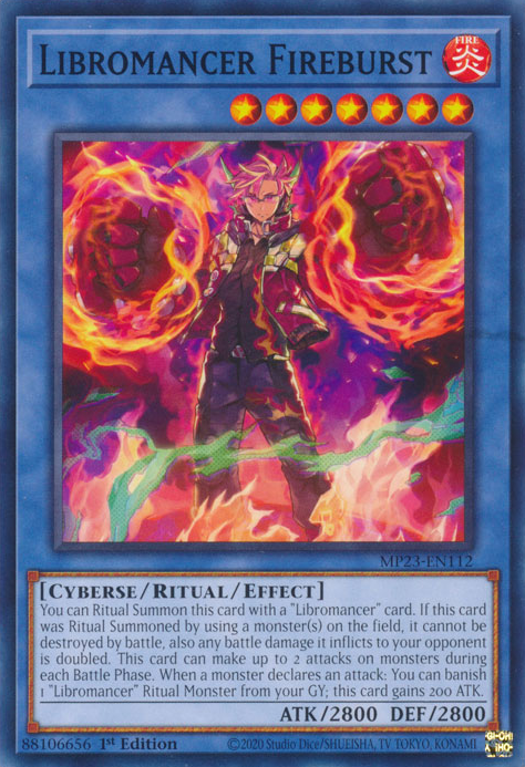 Libromancer Fireburst [MP23-EN112] Rare | Nerdhalla Games