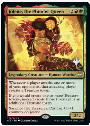 Jolene, the Plunder Queen (Promo Pack) [Streets of New Capenna Commander Promos] | Nerdhalla Games