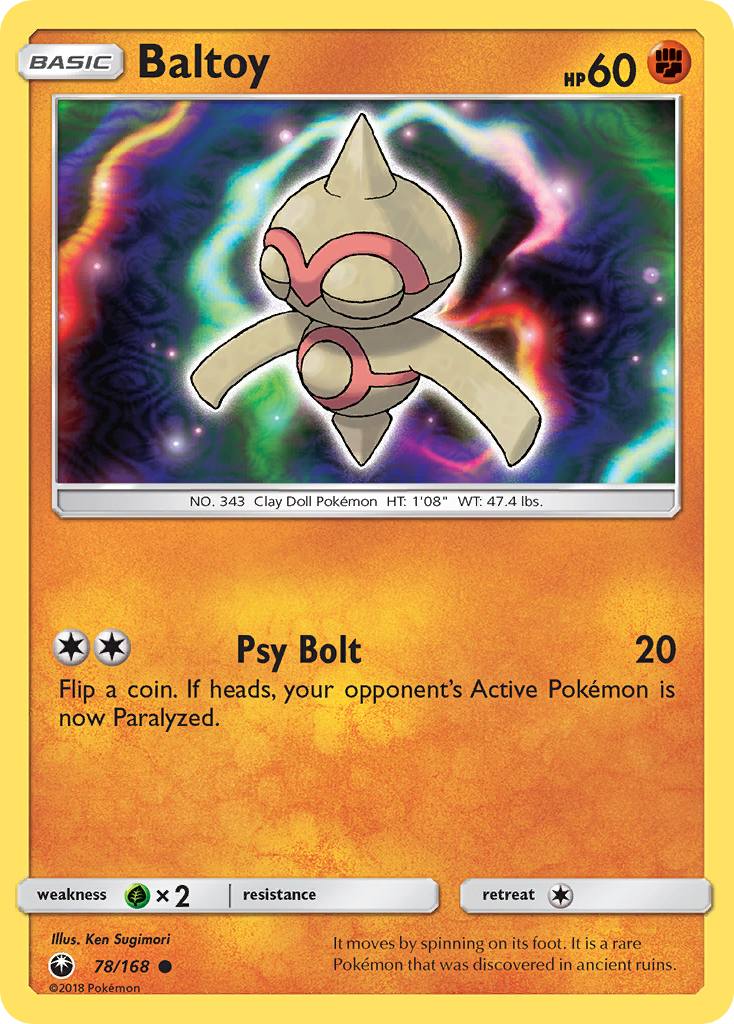 Baltoy (78/168) [Sun & Moon: Celestial Storm] | Nerdhalla Games