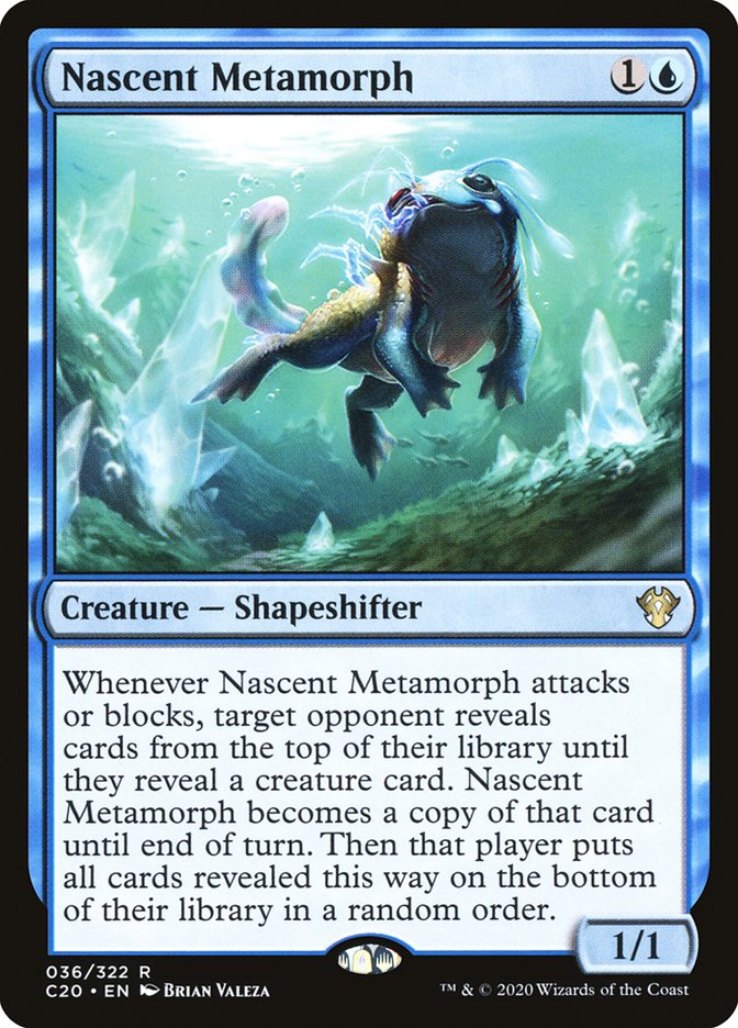 Nascent Metamorph [Commander 2020] | Nerdhalla Games