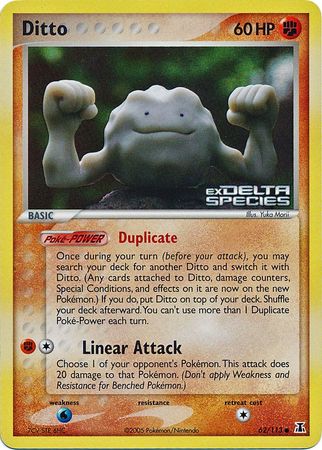 Ditto (62/113) (Stamped) [EX: Delta Species] | Nerdhalla Games