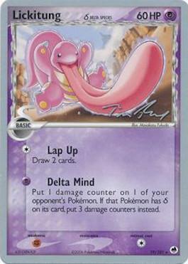 Lickitung (19/101) (Delta Species) (Legendary Ascent - Tom Roos) [World Championships 2007] | Nerdhalla Games