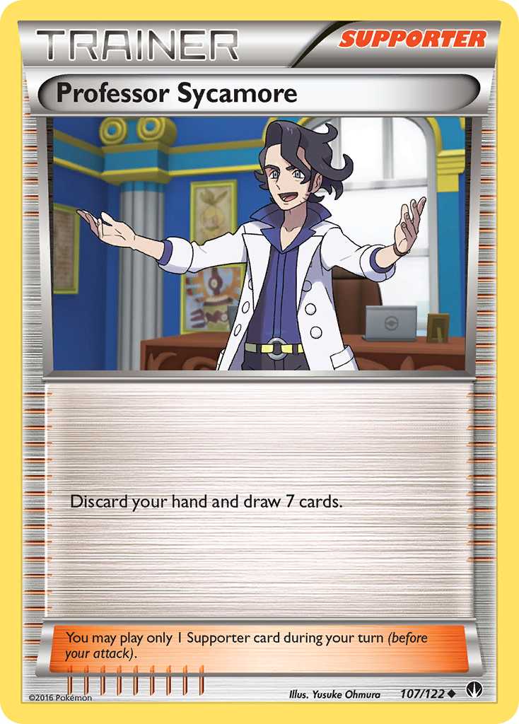 Professor Sycamore (107/122) [XY: BREAKpoint] | Nerdhalla Games