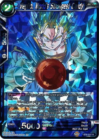 Vegito, World's Strongest Candy [BT6-037] | Nerdhalla Games