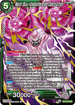 Majin Buu, Unadulterated Destruction (BT14-076) [Cross Spirits] | Nerdhalla Games