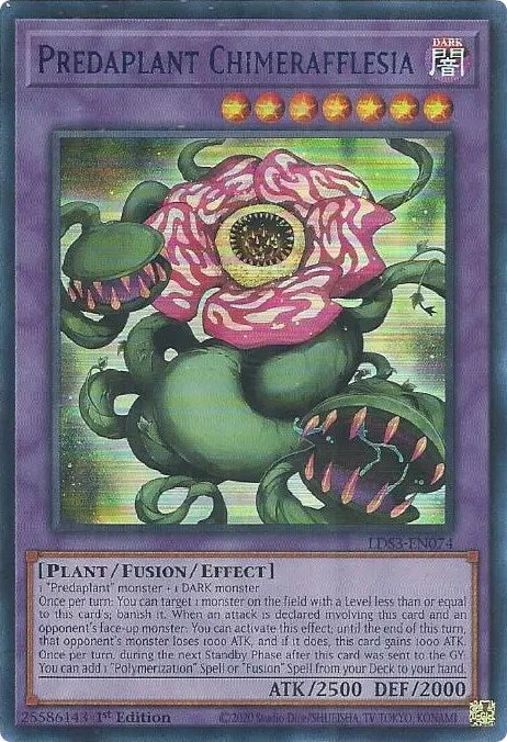 Predaplant Chimerafflesia (Blue) [LDS3-EN074] Ultra Rare | Nerdhalla Games