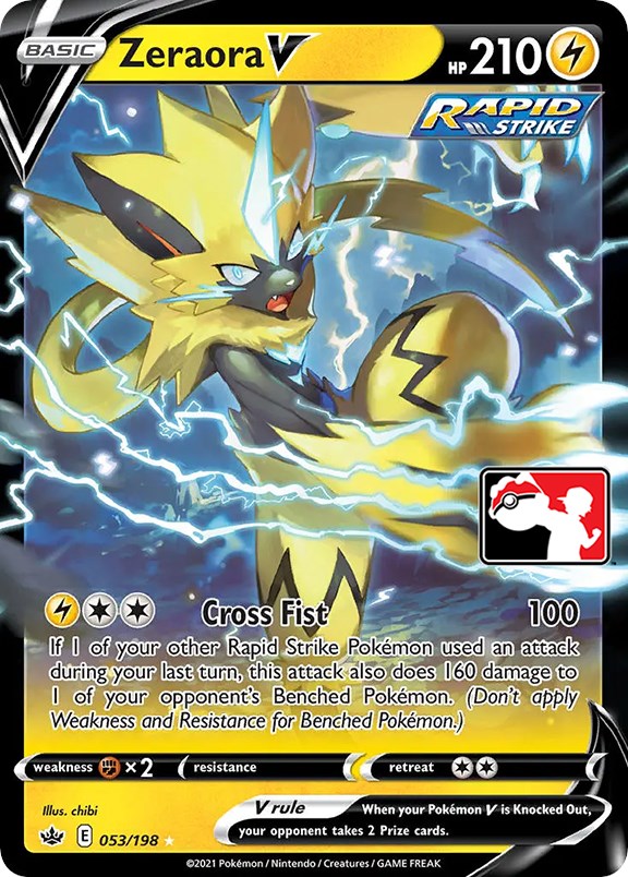 Zeraora V (053/198) [Prize Pack Series One] | Nerdhalla Games