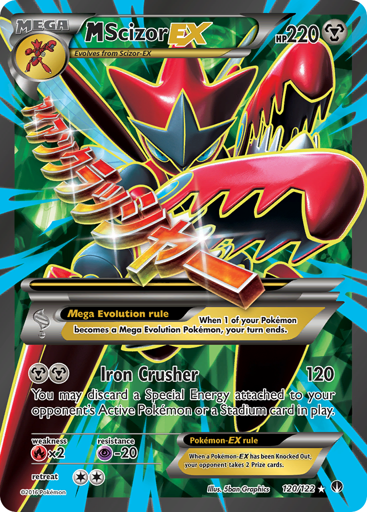 M Scizor EX (120/122) [XY: BREAKpoint] | Nerdhalla Games