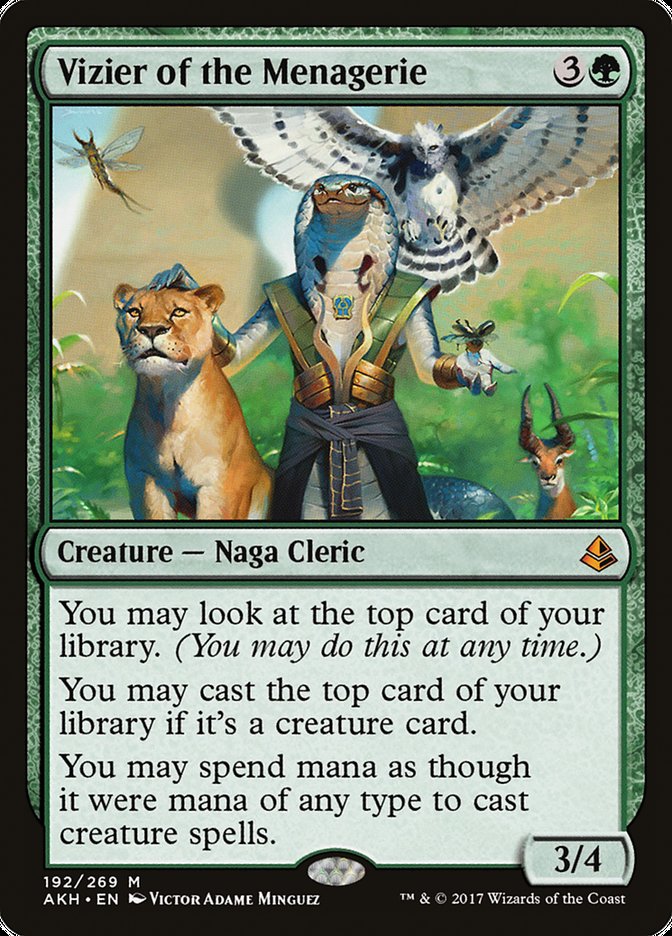 Vizier of the Menagerie [Amonkhet] | Nerdhalla Games