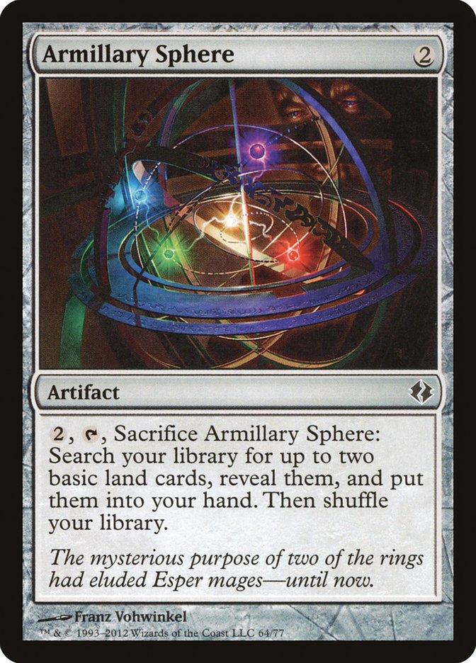 Armillary Sphere [Duel Decks: Venser vs. Koth] | Nerdhalla Games