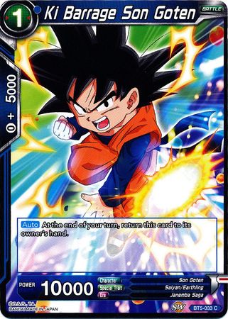 Ki Barrage Son Goten (BT5-033) [Miraculous Revival] | Nerdhalla Games