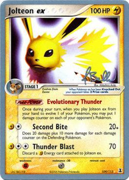 Jolteon ex (109/113) (Eeveelutions - Jimmy Ballard) [World Championships 2006] | Nerdhalla Games