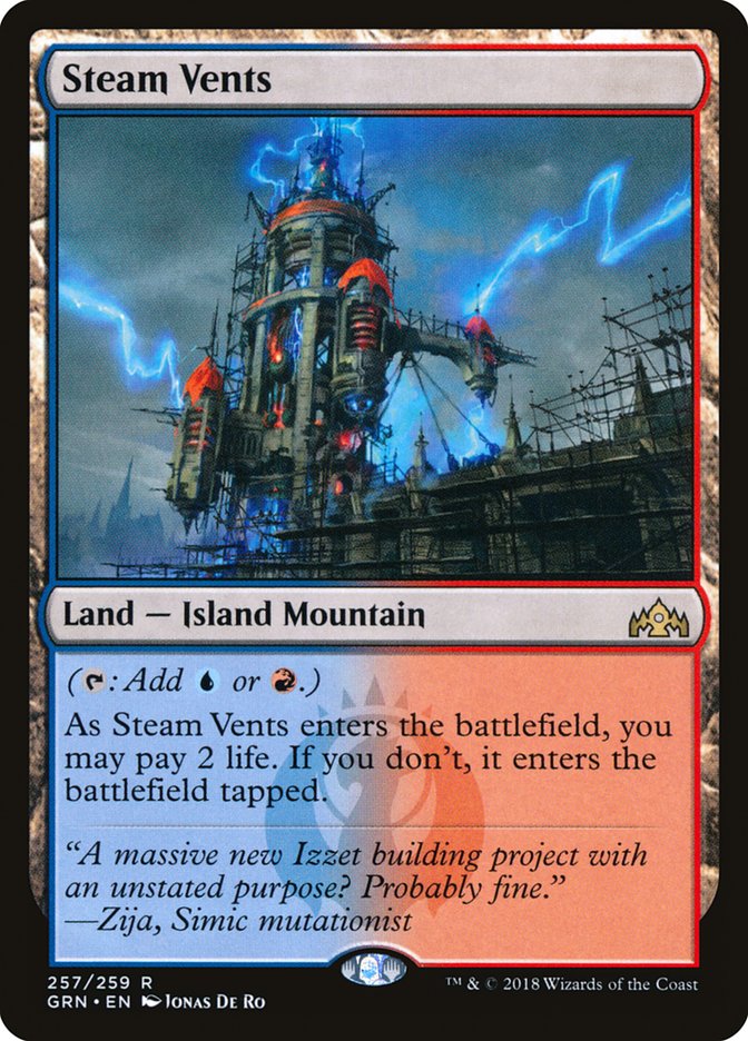 Steam Vents [Guilds of Ravnica] | Nerdhalla Games