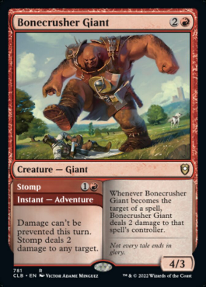 Bonecrusher Giant // Stomp [Commander Legends: Battle for Baldur's Gate] | Nerdhalla Games