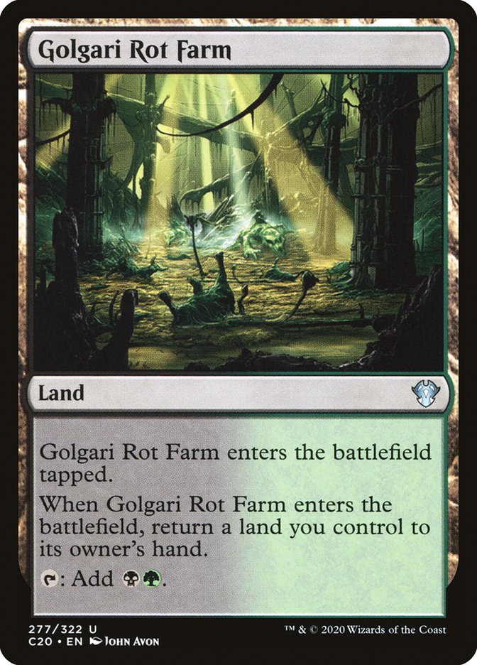 Golgari Rot Farm [Commander 2020] | Nerdhalla Games