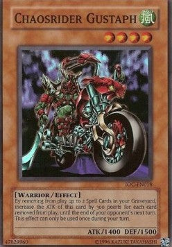 Chaosrider Gustaph [IOC-EN018] Super Rare | Nerdhalla Games