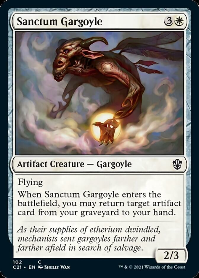 Sanctum Gargoyle [Commander 2021] | Nerdhalla Games