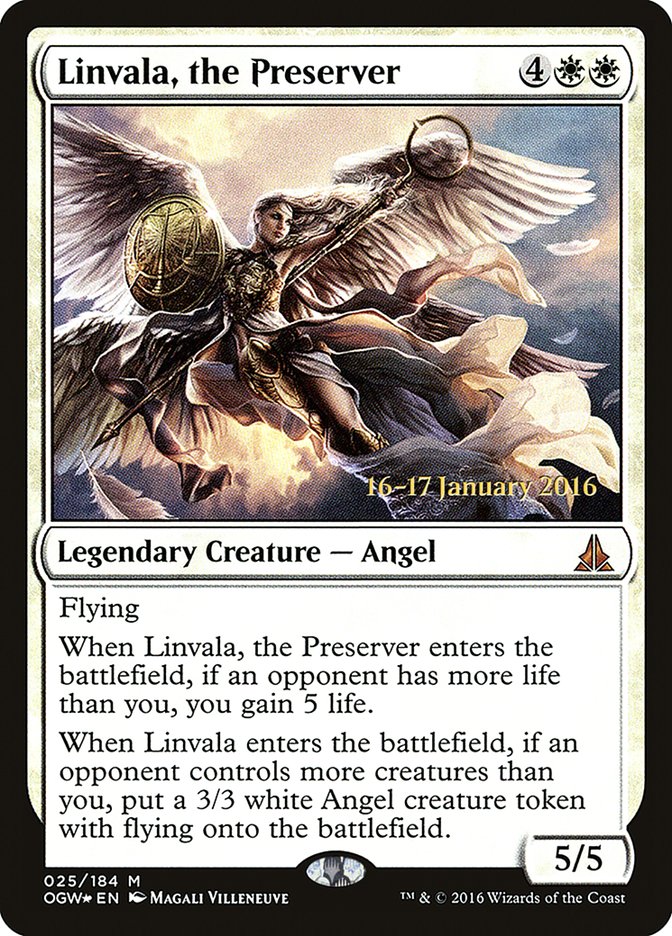 Linvala, the Preserver [Oath of the Gatewatch Prerelease Promos] | Nerdhalla Games