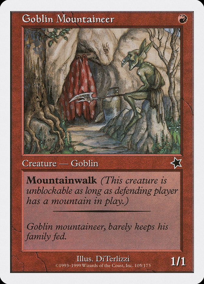 Goblin Mountaineer [Starter 1999] | Nerdhalla Games