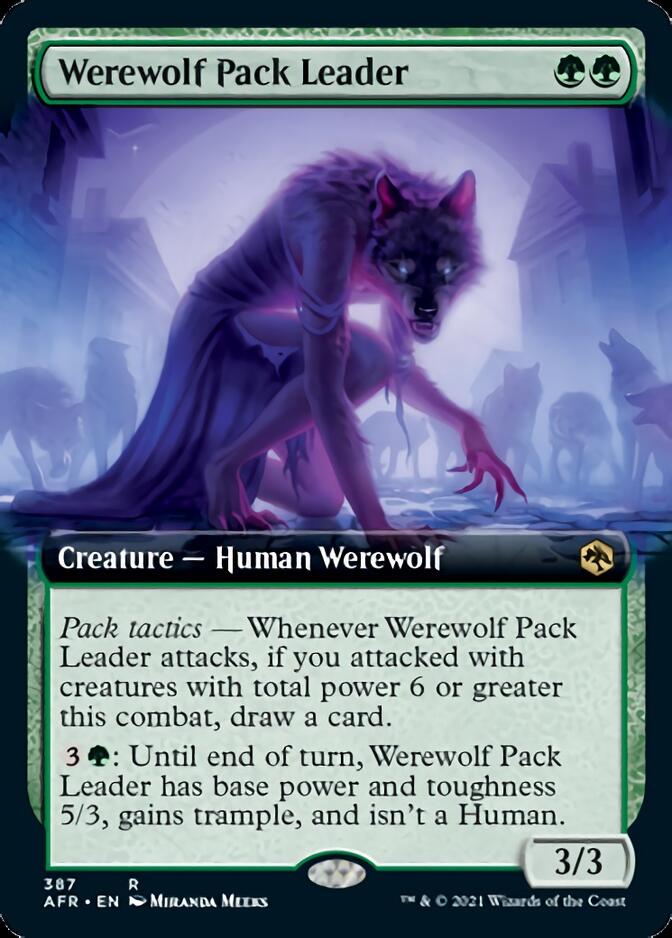 Werewolf Pack Leader (Extended) [Dungeons & Dragons: Adventures in the Forgotten Realms] | Nerdhalla Games