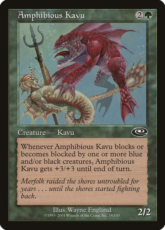 Amphibious Kavu [Planeshift] | Nerdhalla Games