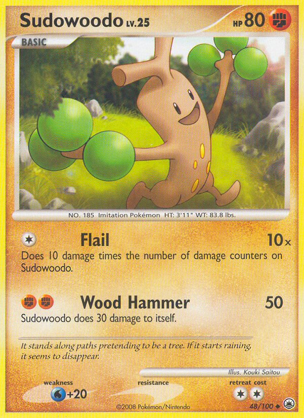 Sudowoodo (48/100) [Diamond & Pearl: Majestic Dawn] | Nerdhalla Games