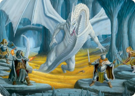 Cave of the Frost Dragon Art Card [Dungeons & Dragons: Adventures in the Forgotten Realms Art Series] | Nerdhalla Games