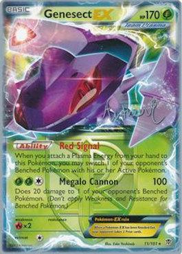 Genesect EX (11/101) (Emerald King - Andrew Estrada) [World Championships 2014] | Nerdhalla Games