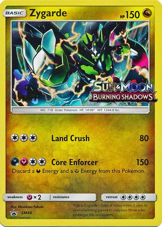 Zygarde (SM48) (Staff Prerelease Promo) [Sun & Moon: Black Star Promos] | Nerdhalla Games