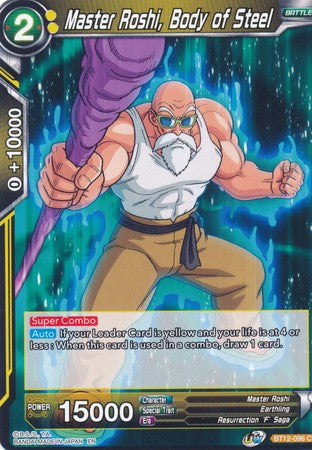 Master Roshi, Body of Steel [BT12-096] | Nerdhalla Games