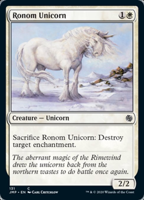 Ronom Unicorn [Jumpstart] | Nerdhalla Games