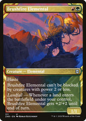 Brushfire Elemental (Showcase) [Zendikar Rising] | Nerdhalla Games