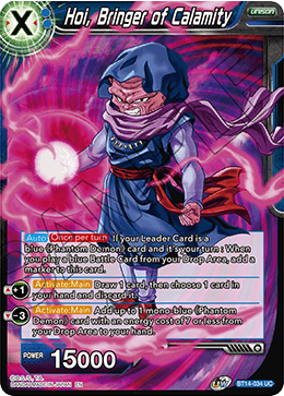 Hoi, Bringer of Calamity (BT14-034) [Cross Spirits] | Nerdhalla Games