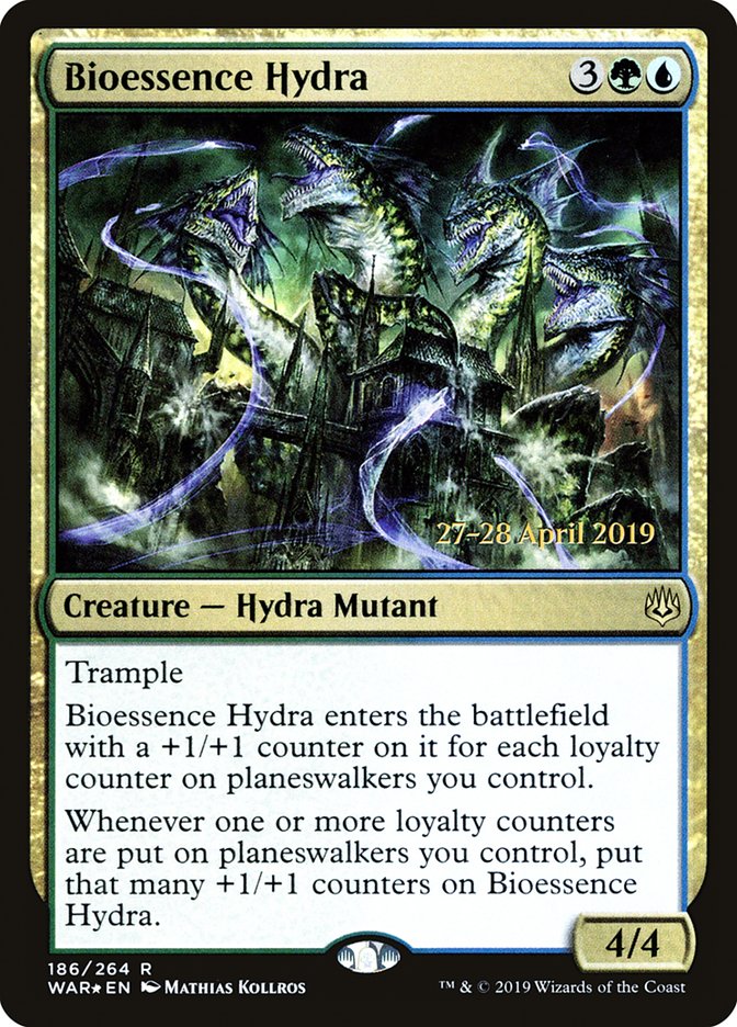 Bioessence Hydra  [War of the Spark Prerelease Promos] | Nerdhalla Games