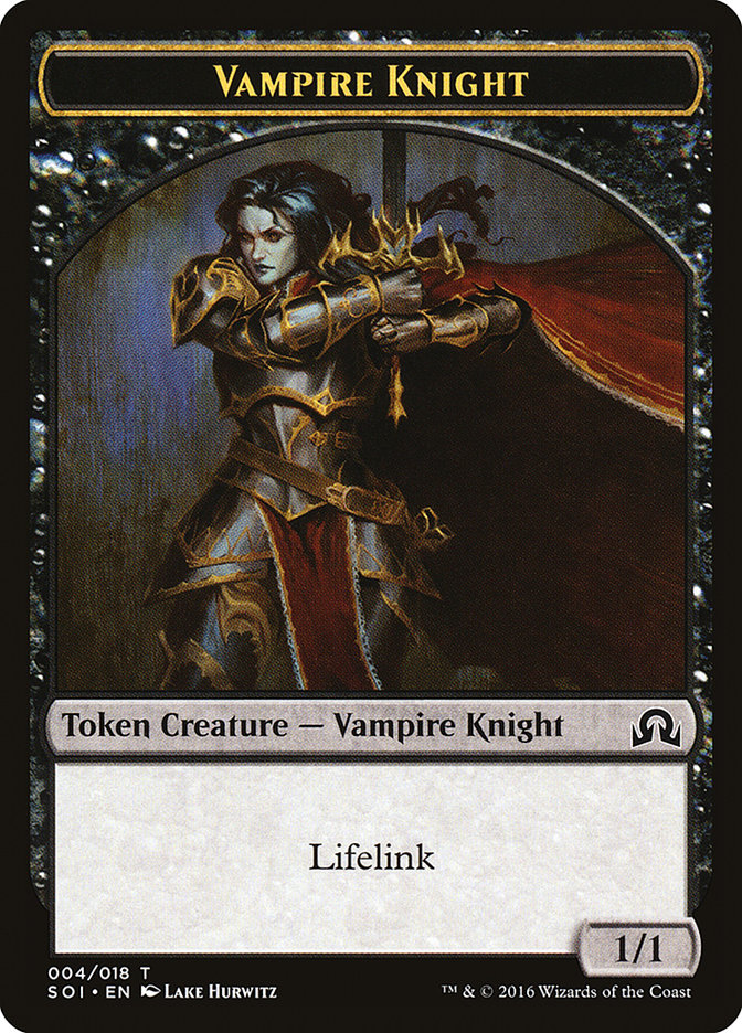 Vampire Knight [Shadows over Innistrad Tokens] | Nerdhalla Games