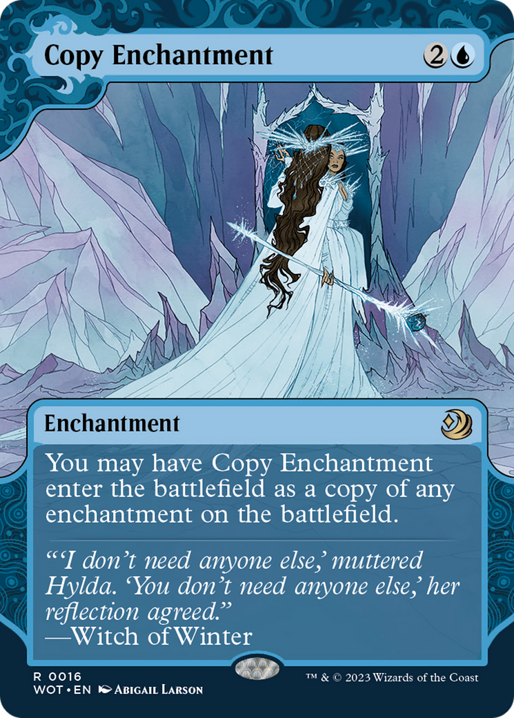 Copy Enchantment [Wilds of Eldraine: Enchanting Tales] | Nerdhalla Games