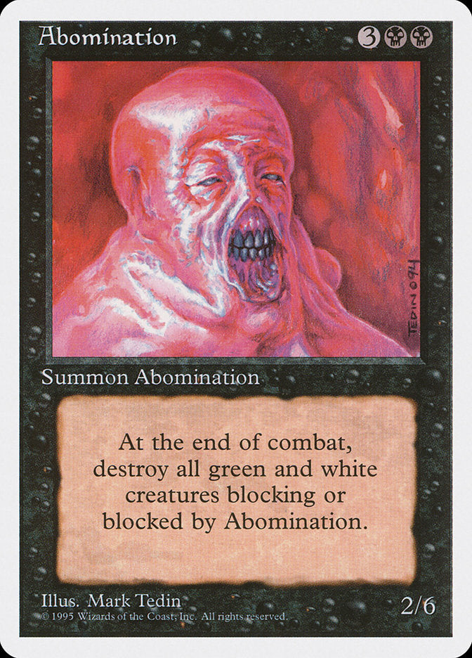 Abomination [Fourth Edition] | Nerdhalla Games